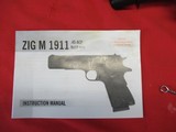 Tisas Zig M 1911 45 ACP New with Case - 3 of 11
