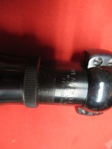 Weaver K4 60-B Scope with rings and Mounts Nice! - 6 of 7