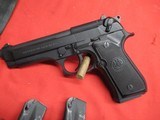 Beretta 92FS 9MM with 2 Extra Mags & Holster - 4 of 11