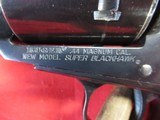 Ruger New Model Super Blackhawk 44 Magnum with Holster - 20 of 20