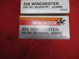 92 Rds Winchester Super X 358 Factory Ammo - 3 of 5