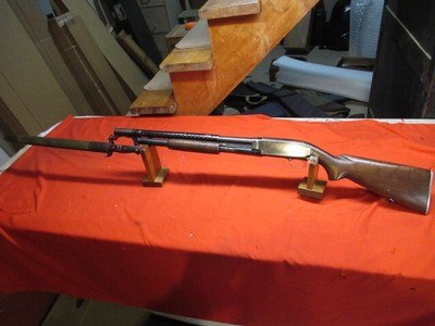 Winchester Model 12 Trench Gun with Bayonet