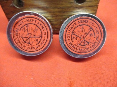 200 Percussion Caps for Colt Navy Arms Revolver Sealed