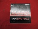 Full Brick 10 Boxes 500 Rds CCI Blazer 22LR Ammo - 3 of 4