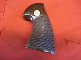 Original Colt Python Walnut Grips - 1 of 6