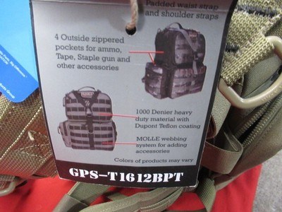 G.P.S. Tactical Range Backpack - Image 9 of 10
