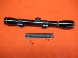 Leupold M8-4X Gloss Scope with Mount & Rings - 1 of 10