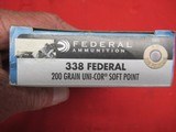 One Box 20 Rds Federal 338 Federal Factory Ammo - Image 2 of 4