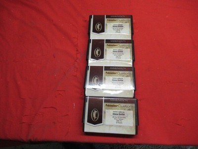 4 Boxes 80Rds Nosler Custom 300 Rem SA Ultra Mag Factory Ammo - Image 1 of 3