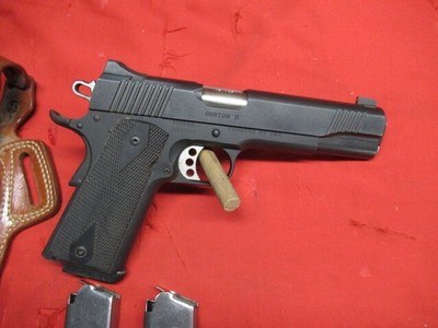 Kimber Custom II 45 ACP with Holster & Extra Mags - Image 4 of 11