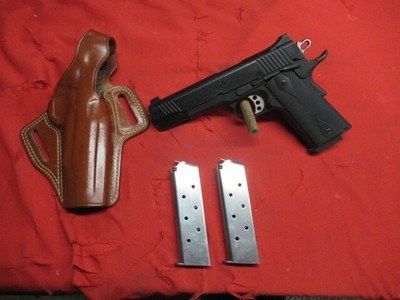 Kimber Custom II 45 ACP with Holster & Extra Mags - Image 1 of 11