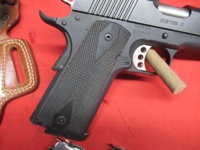 Kimber Custom II 45 ACP with Holster & Extra Mags - Image 6 of 11