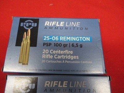 96 Rds PPU 25-06 Rem Factory Ammo - Image 2 of 4