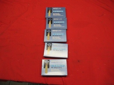 96 Rds PPU 25-06 Rem Factory Ammo - Image 1 of 4