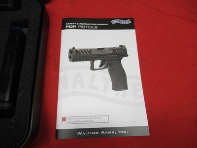 Walther PDP Full size 9X19 with Case - Image 5 of 17