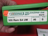Redding 300 Rem SA UM 2 Die Set - Image 3 of 3