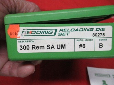 Redding 300 Rem SA UM 2 Die Set - Image 3 of 3