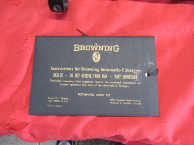 Belgium Browning A5 Light 12 NIB - Image 17 of 19