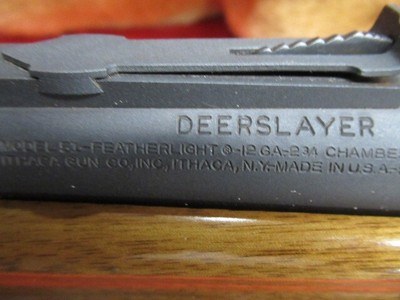 Ithaca 51 Featherlight Deerslayer 12ga - Image 13 of 18