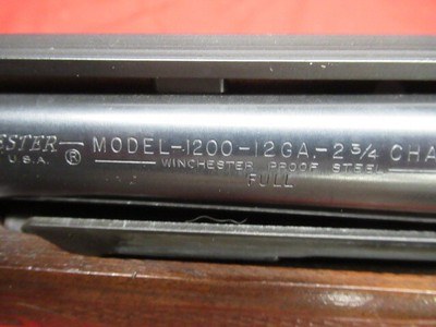 Early Winchester Model 1200 Trap 12ga NICE WOOD!! - Image 14 of 20