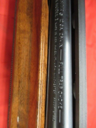 Winchester Super X Model 1 12ga Trap Like New NICE WOOD! - Image 13 of 20