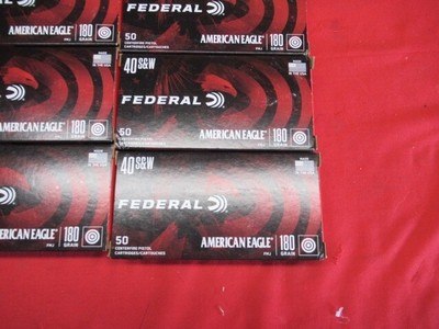 10 Boxes 500 Rds Federal American Eagle 40 S&W Factory Ammo - Image 2 of 5