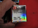 8 Boxes 800Ct Hornady XTP 9MM Bullets - Image 2 of 2