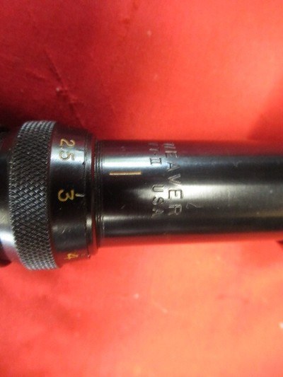 Vintage Weaver V7-II 2.5-7 Steel Scope - Image 4 of 9