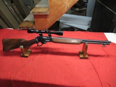 JC Higgins Model 45 35 Rem with Scope - Image 1 of 22