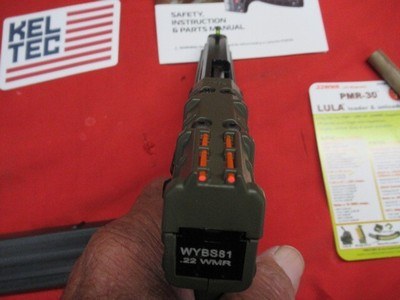 Kel-Tec PMR-30 Green 22 Magnum with Case - Image 8 of 9