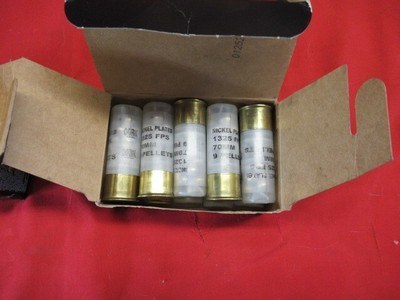 2 Boxes 20 Rds Fiocchi Nickel Plated Buck Shot 12ga - Image 2 of 3