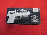 1 Box 50Rds FN 5.7X28MM Factory Ammo - Image 1 of 4