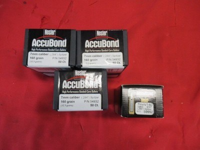 150 Nosler Accubond 160Gr 7MM & 50 Nosler Accubond 140Gr 7MM Bullets - Image 2 of 4