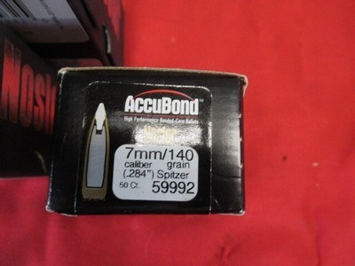 150 Nosler Accubond 160Gr 7MM & 50 Nosler Accubond 140Gr 7MM Bullets - Image 4 of 4
