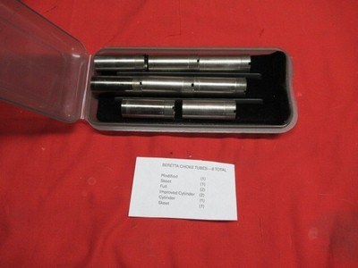 Set of Eight Beretta 12ga Choke Tuibes - Image 1 of 3