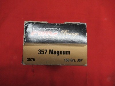 1 Box 50 Rds PMC Bronze 357 Magnum Factory Ammo - Image 2 of 4