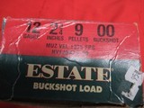 1 Box 25Rds Estate Buckshot 12ga Ammo - Image 2 of 3