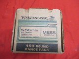 1 Box 150Rds Winchester M855 223 Green Tip Factory Ammo - Image 2 of 2