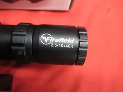 Firefield Barrage 2.5-10X40 Rifle Scope with Red Laser - Image 2 of 9