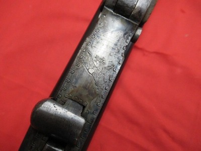 Spanish Made 410 SXS Side Lock Hammer Shotgun - Image 11 of 22
