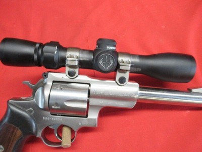 Ruger Super Redhawk 44 Stainless with Scope - Image 8 of 12