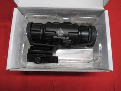 Leapers 3X Magnifier Flip to side QD Mount with Box & Manual - Image 1 of 5