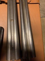 Parker 12 ga. 2 barrel set. Damascus - 9 of 13