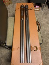 Parker 12 ga. 2 barrel set. Damascus - 2 of 13