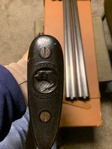 Parker 12 ga. 2 barrel set. Damascus - 13 of 13