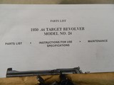 NIB 1950 Smith & Wesson mod 24-34" 44 special - 3 of 5