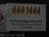 COR-BON 44 Auto Mag Ammo "New" - 4 of 5