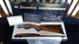 Browning SA-22 (Semi-Auto) Grade II - Take Down Rifle 22LR, 1968 Belgium manf. with Box and Case - 1 of 15