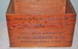 Sears wooden shotshell box - 1 of 4
