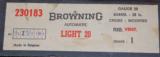 Belgian Browning Light Twenty A5 NIB - 6 of 9
